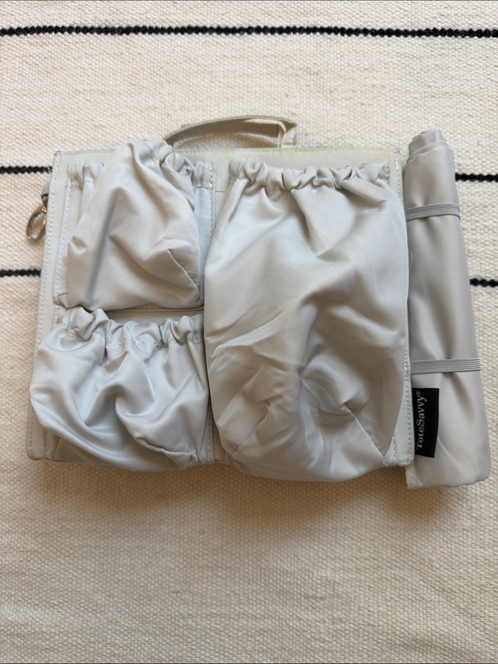 ToteSavvy Neutral Gray Organizer